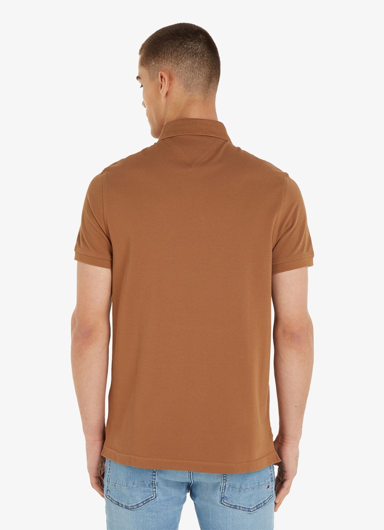 Polo Tommy Hilfiger Core de corte regular, confeccionada em piqué de algodão com bordado do logotipo.