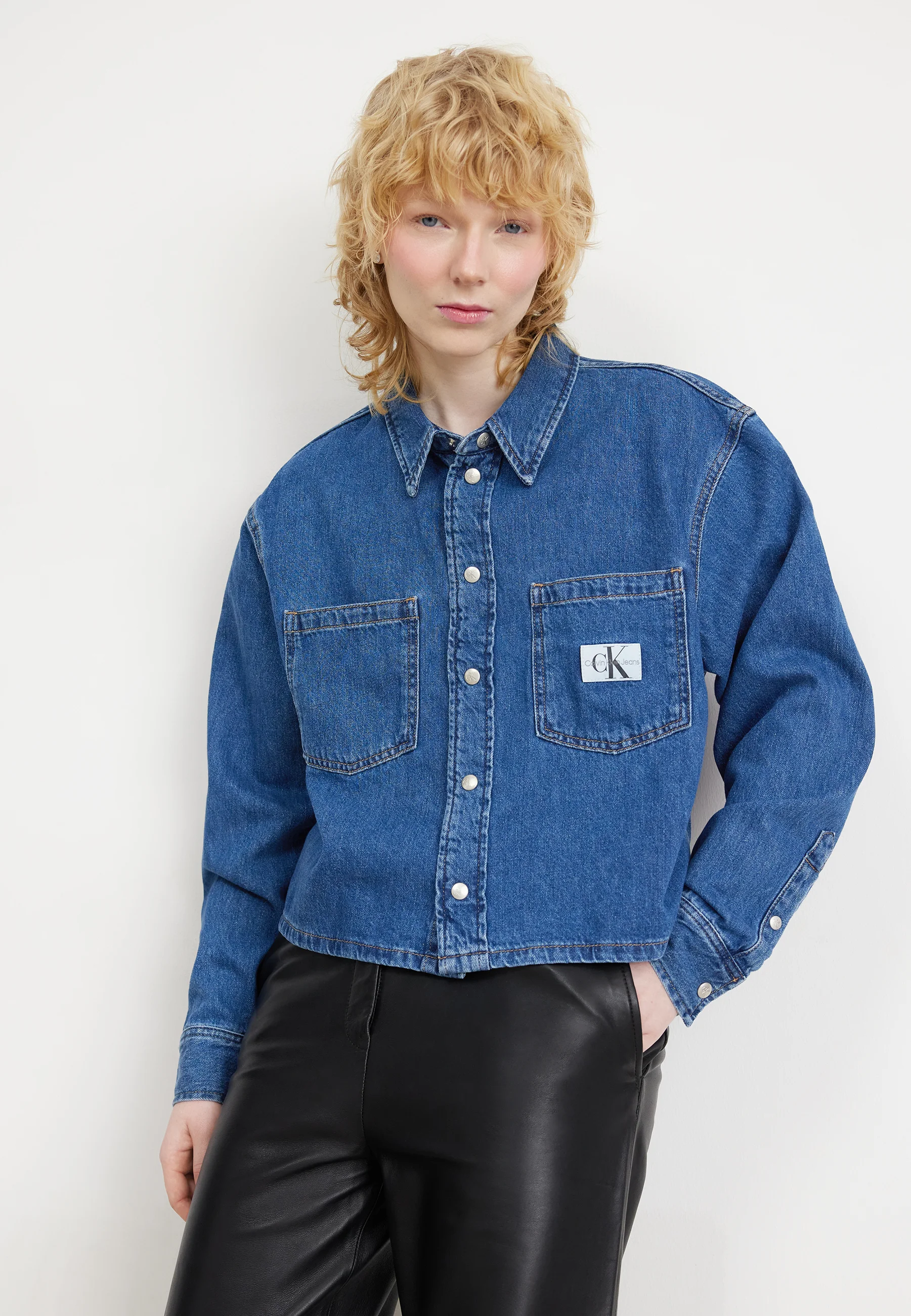 Camisa corta de papá de Calvin Klein Jeans - Camisa