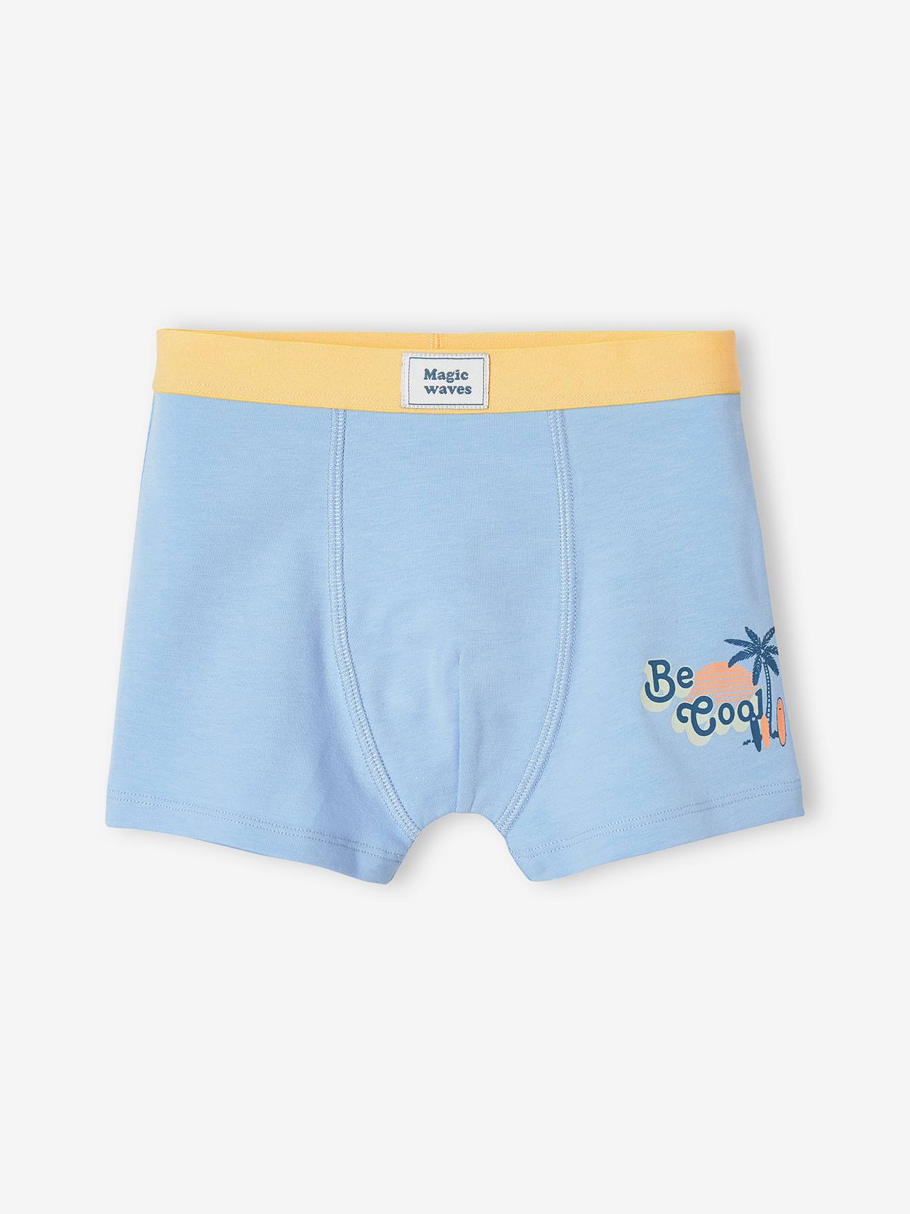 Vertbaudet 5er-Pack Jungen Boxershorts - gelb
