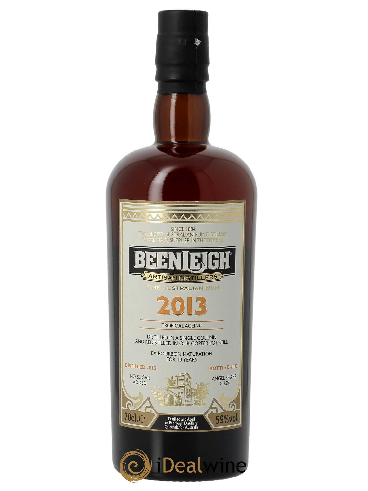 Rhum Beenleigh 10 ans (70cl) 2013 - Lot de 1 Bouteille