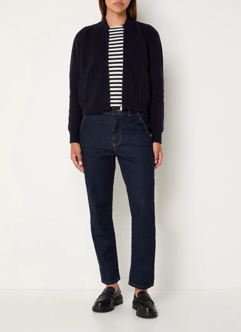 Gilet Annelot de Josephine & Co en maille fine de laine mélangée avec poches latérales
