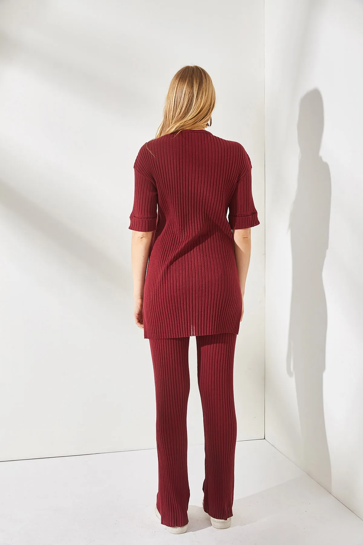 Olalook  Zweiteiler - Bordeaux - Regular Fit