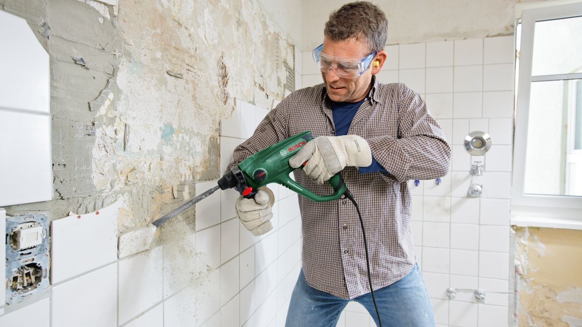 Sada vŕtacích kladív Bosch Green 06033A9303 PBH 2100 RE v kufríku