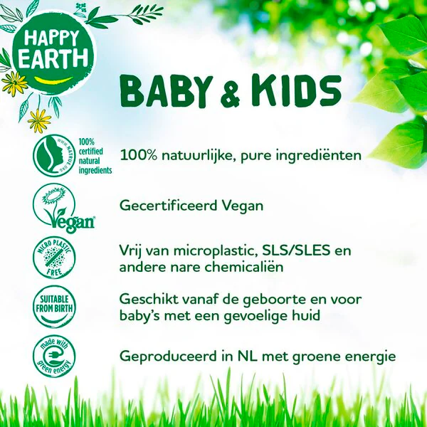 Happy Earth Baba és Gyermek 100% természetes arc- és testápoló olaj 150ml