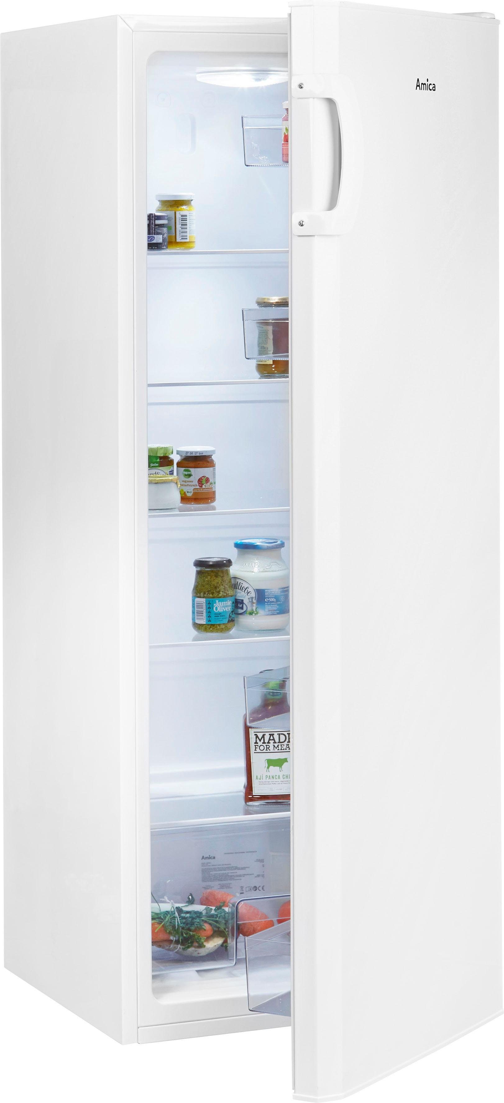 Amica Vollraumkühlschrank VKS 354 100 W, 141 cm hoch, 55 cm breit