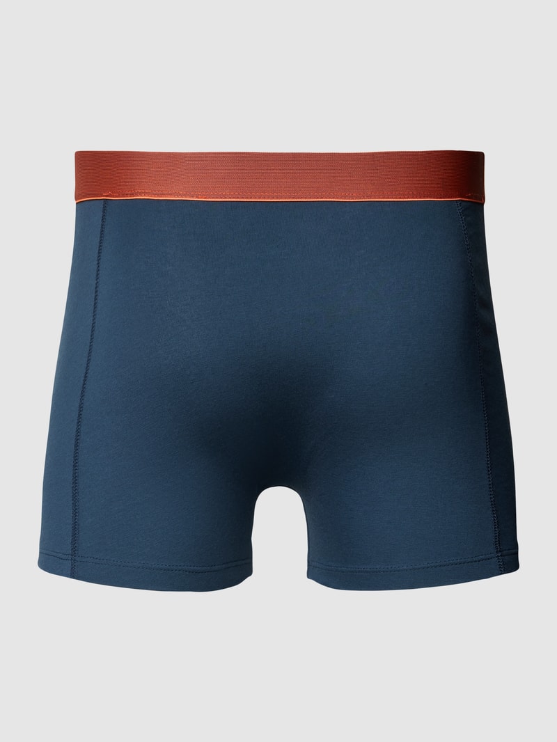 Boxershorts mit elastischem Logo-Bund im 2er-Pack in dunkelblau