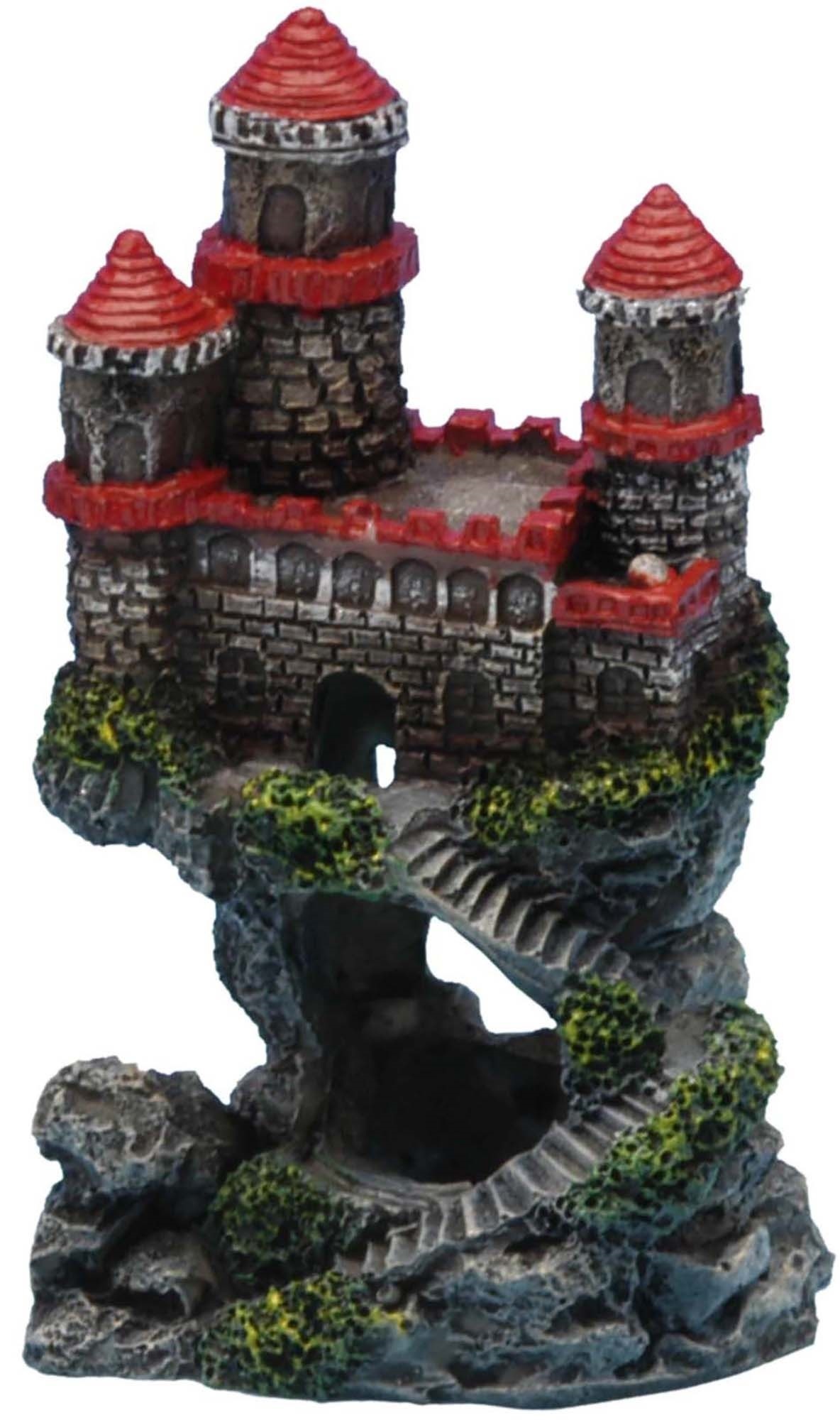 Penn Plax Dekoration Penn Plax Penn-Plax Zauberschloß rot