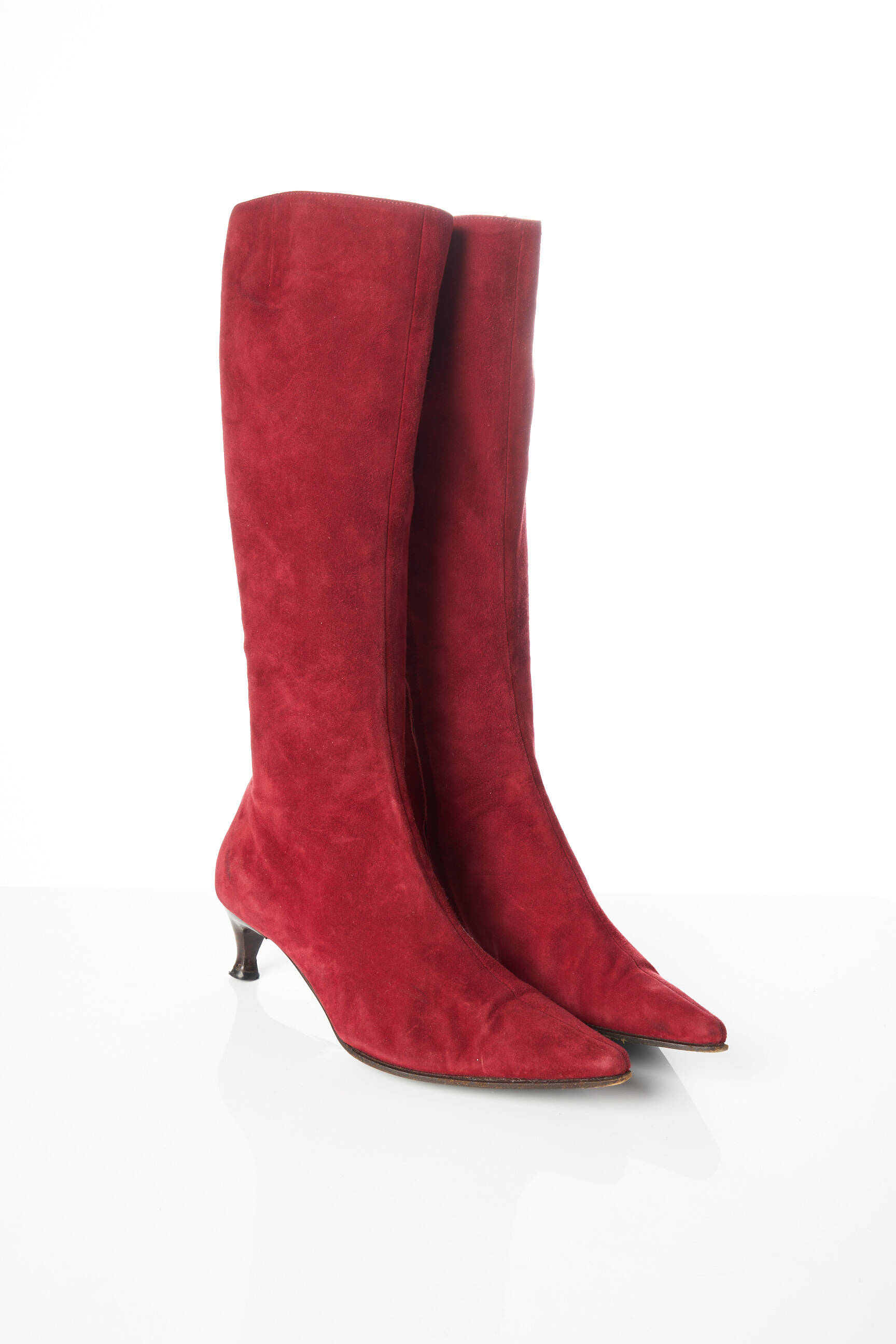 Sergio Rossi Bottes Femme couleur rouge