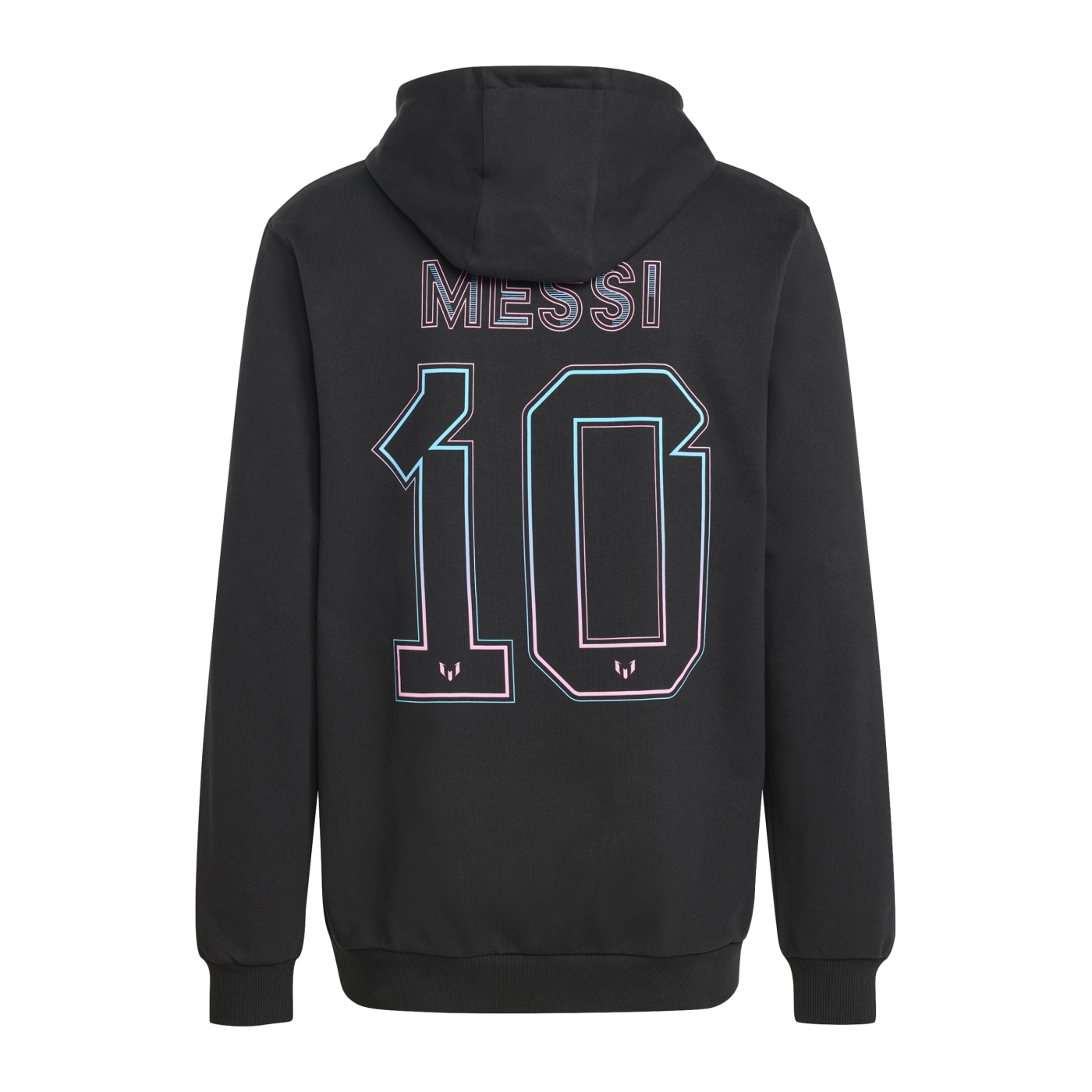 adidas Messi Graphic Hoody Schwarz
