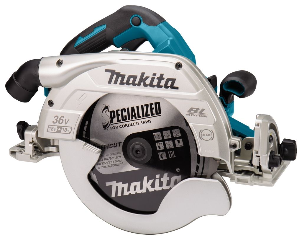 Fierăstrău circular fără fir Makita DHS900Z 235 mm 2 x 18 V fără baterii și încărcător