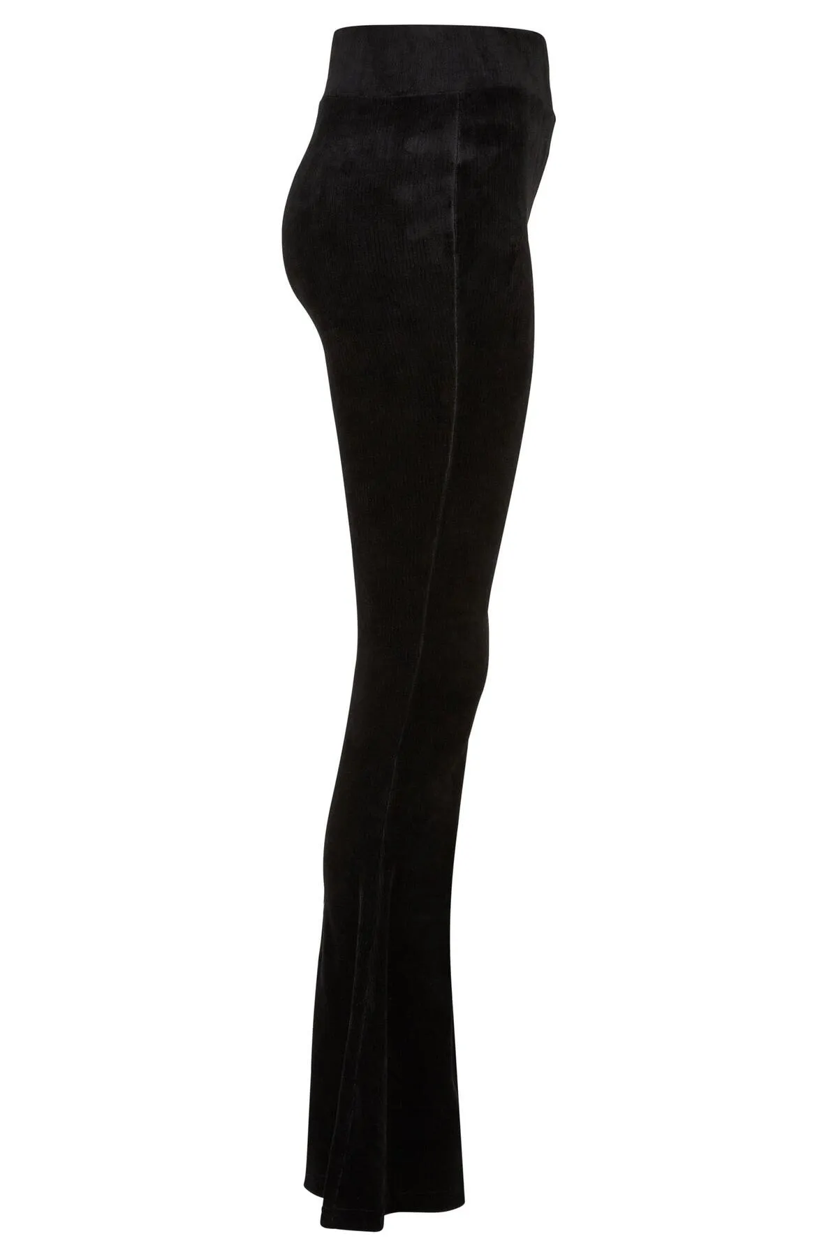 Urban Classics  Damen Leggings mit hoher Taille und ausgestelltem Bein