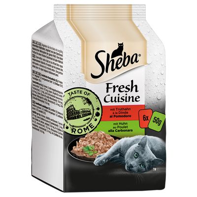 Sparpaket Sheba Fresh Cuisine Taste of Rome 36 x 50 g