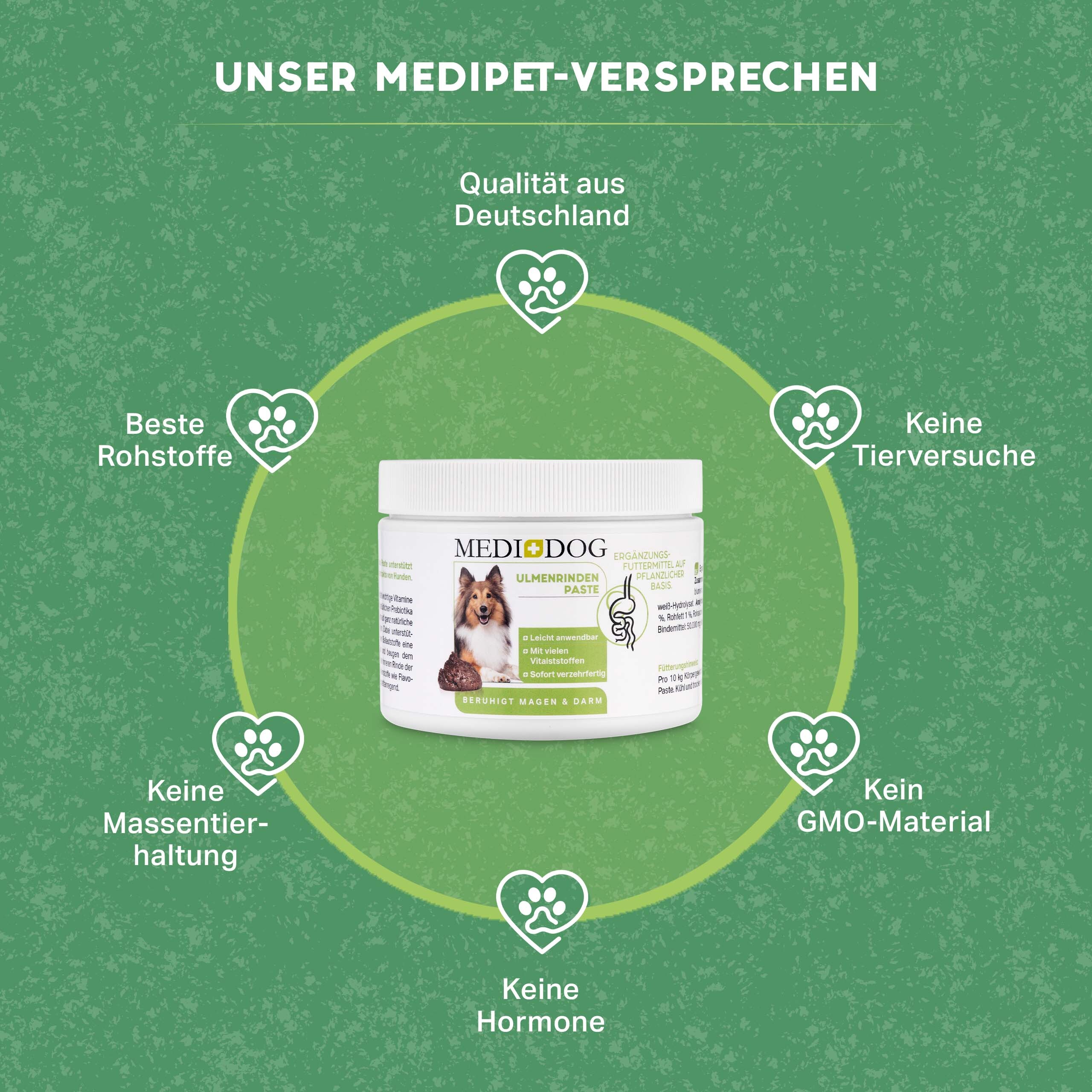 MediDog Ergänzungsfutter & Aufzucht MediDog Ulmenrinde Paste