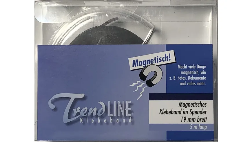 TrendLINE Magnetisches Klebeband 19mm x 5m 5 m