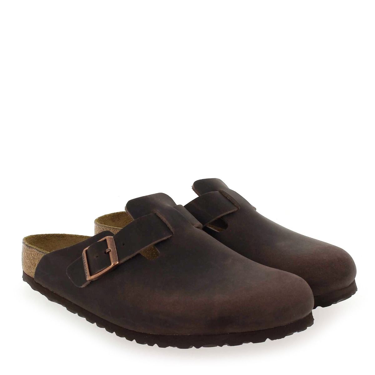 Birkenstock  BOSTON OILED LEATHER M - Marron