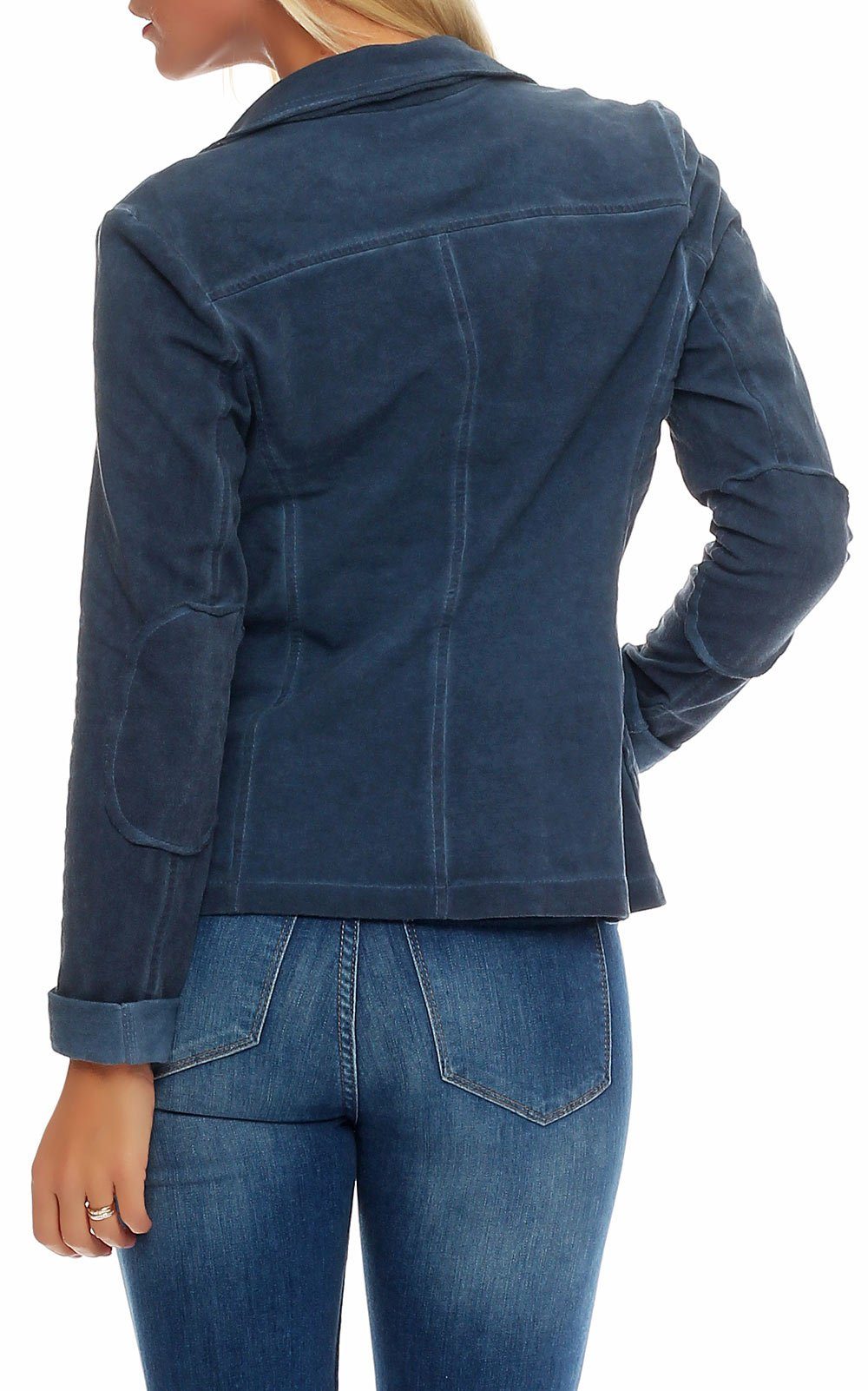 malito more than fashion Jackenblazer 1652 Blazer in Used-Look Optik