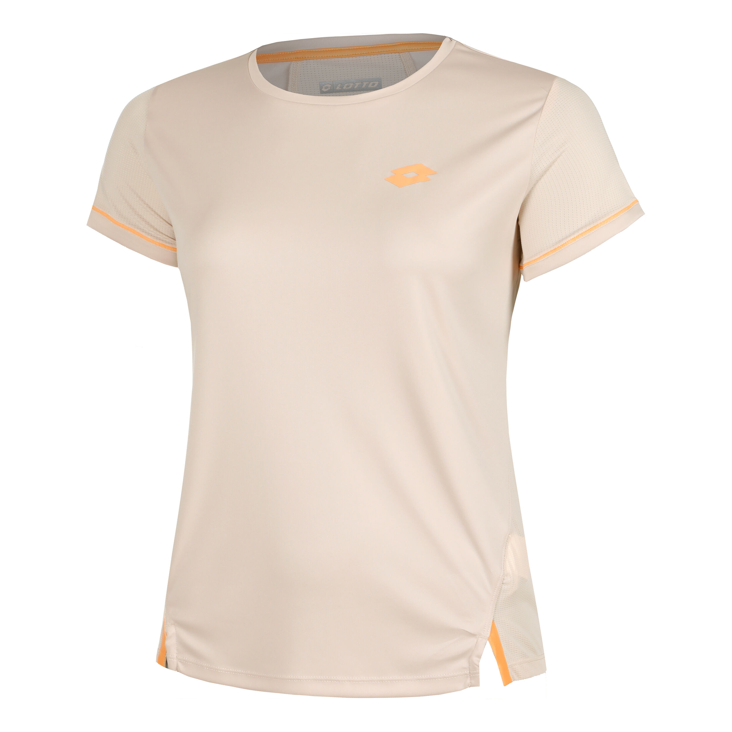 Tech T-Shirt Damen - Creme
