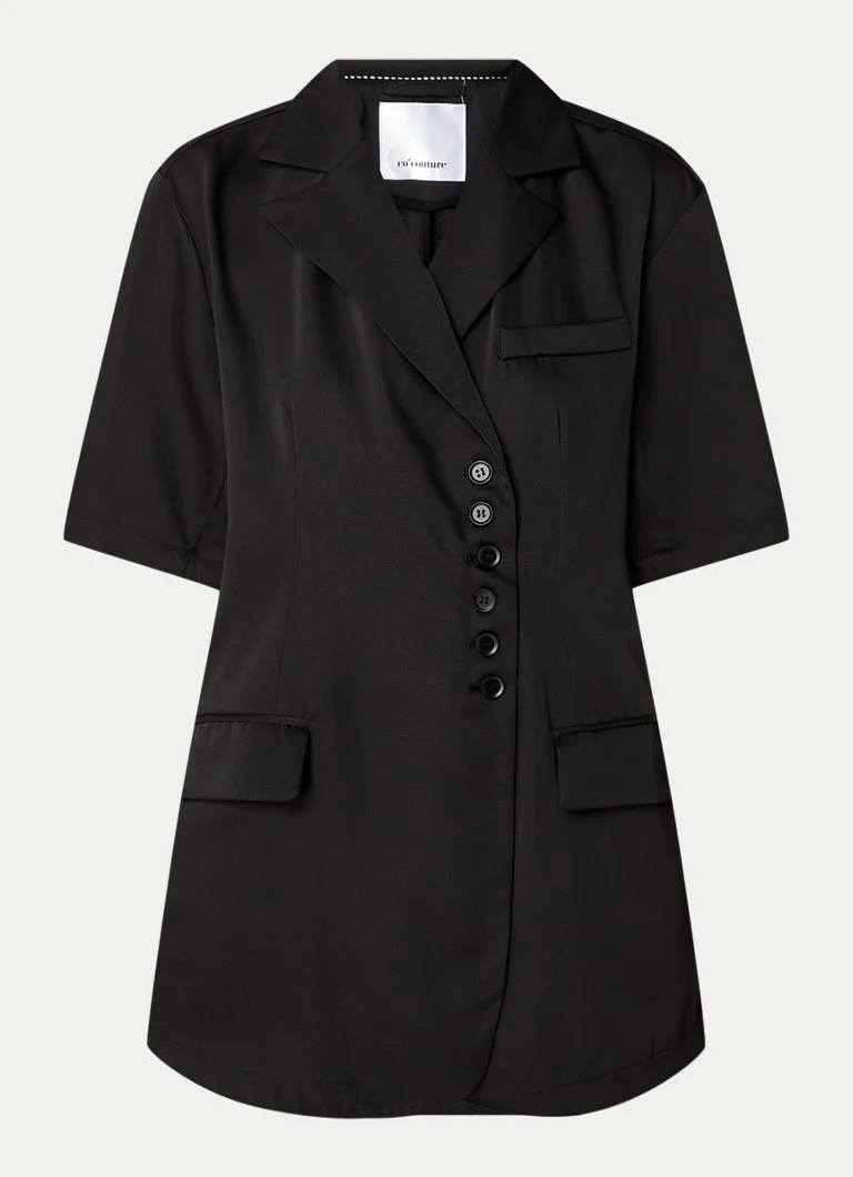 Blazer Co'Couture May con tasche a patta e maniche corte