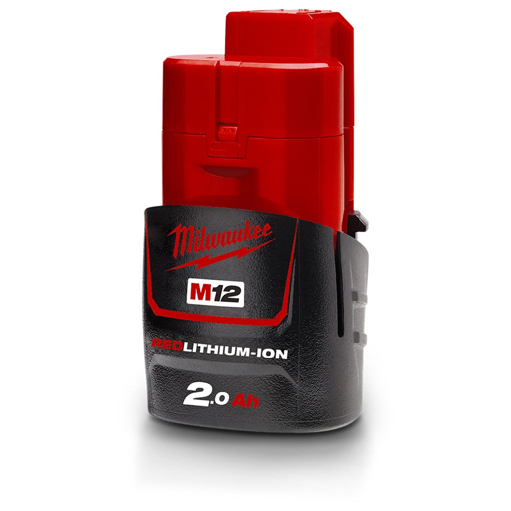 MILWAUKEE 12V FUEL™ 1/2" Stubby Impact Wrench Kit M12FIWF12-202B