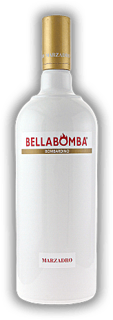 Marzadro Bellabomba 1,0 Liter Marzadro Bellabomba 1,0 Liter Likör auf Basis von Eiern mit Rum. 1	 Liter - Vol 17%