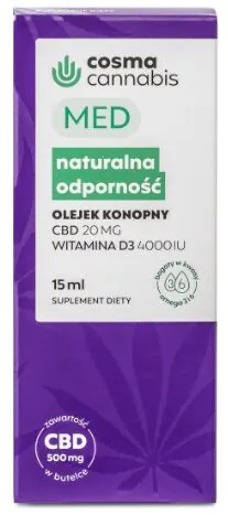 Косма канабис мед природно уље за орални имунитет