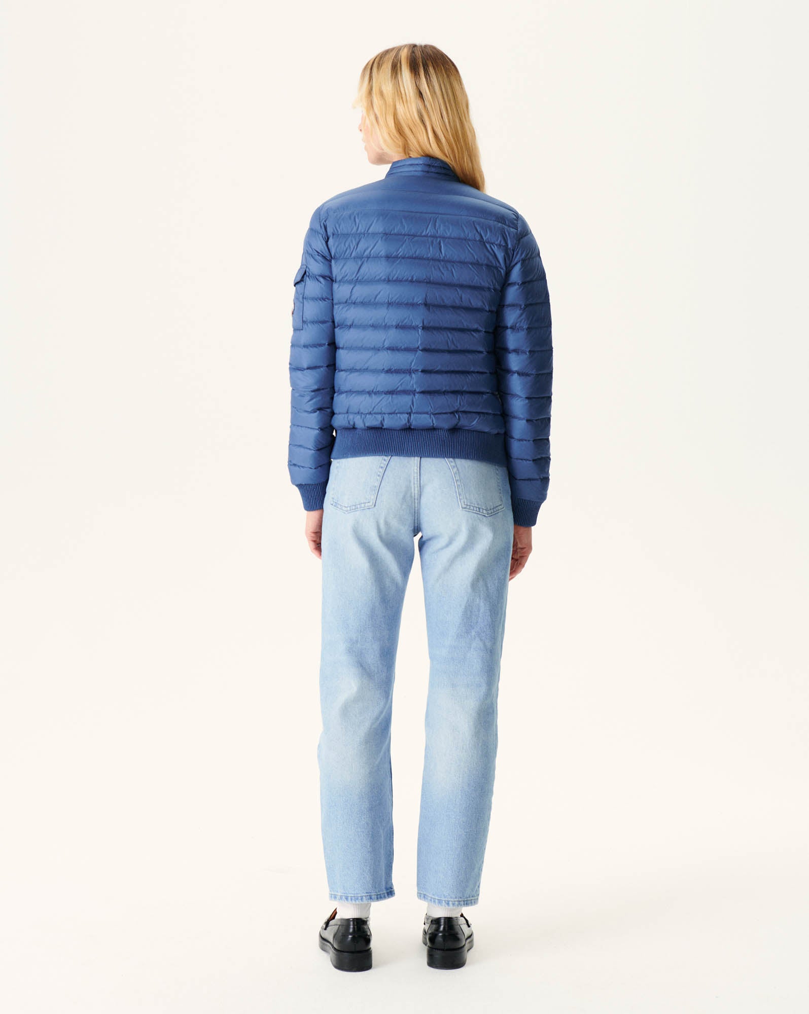 Doudoune légère Bleu jeans Emmy