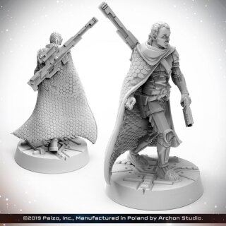 Starfinder Miniatures: Half-Elf Operative