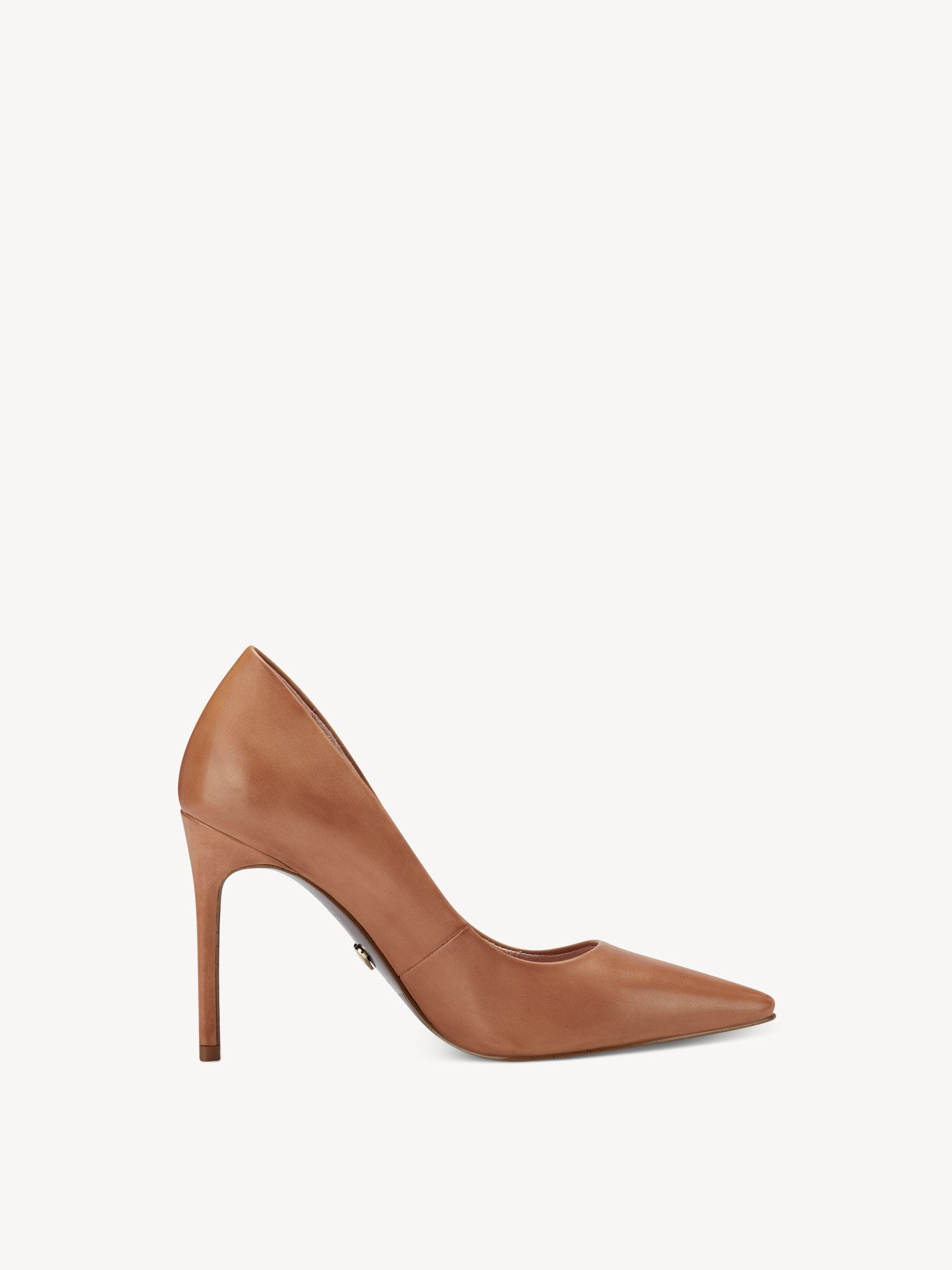 Escarpin en cuir - marron