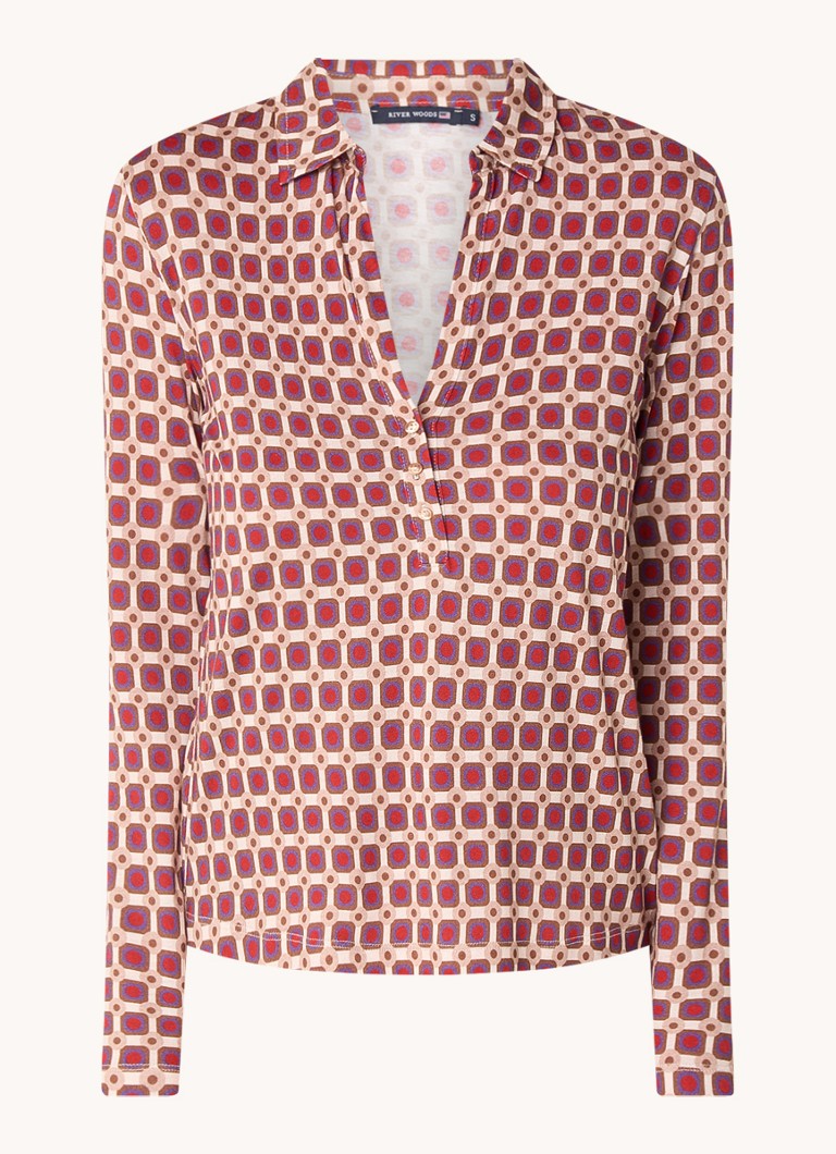River Woods Tunic with print