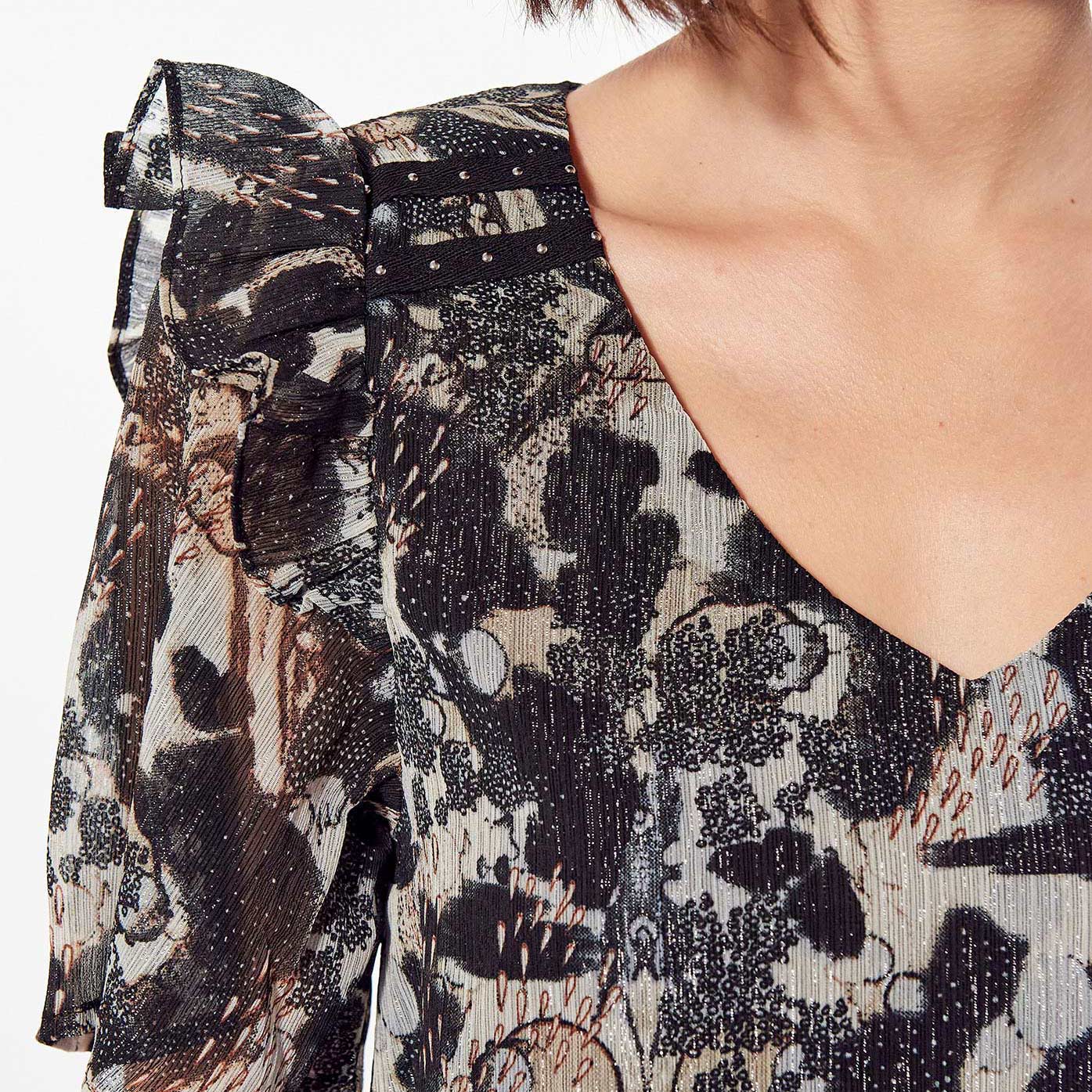 PECAN  Blouse noire Femme