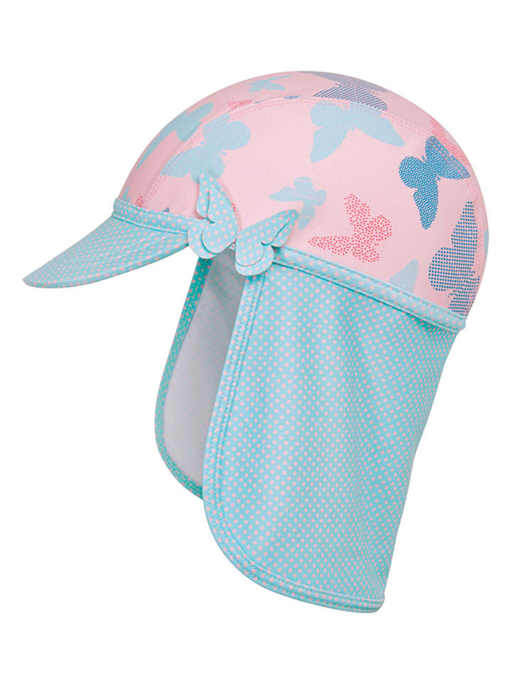 Playshoes Nackenschutzcap in Türkis/ Rosa günstig kaufen