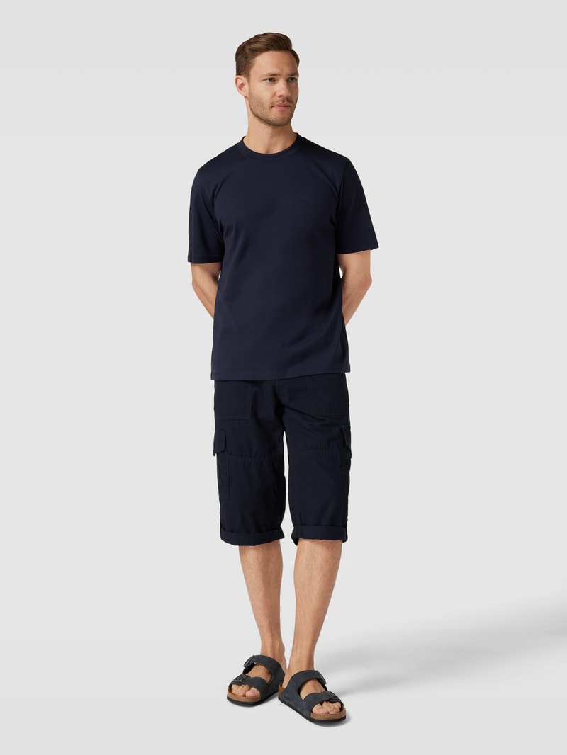 Cargoshorts inklusive Gürtel in marineblau
