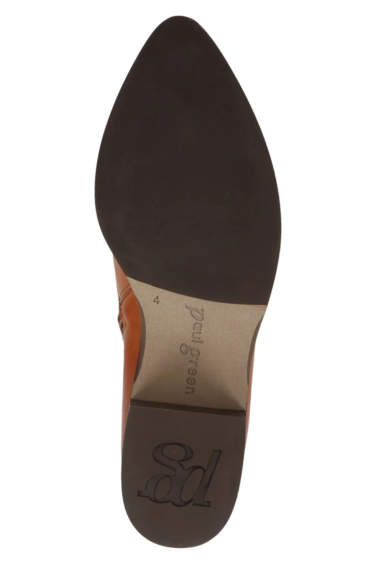 Paul Green  Stiefelette - Braun - Blockabsatz