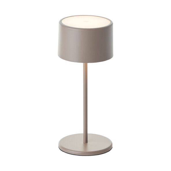 LED-Akku-Tischleuchte Helio, taupe