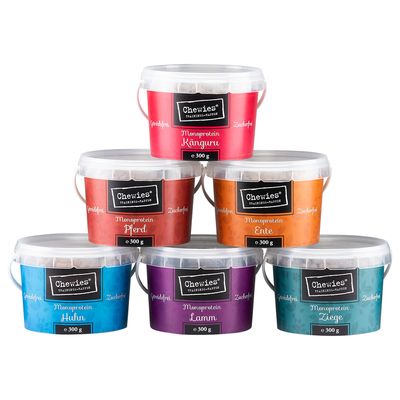 Chewies Trainings-Happen Monoprotein Mixpaket