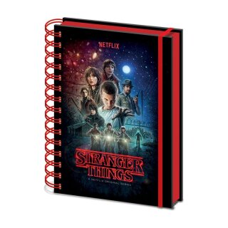 Stranger Things Wiro Notizbuch A5 One Sheet