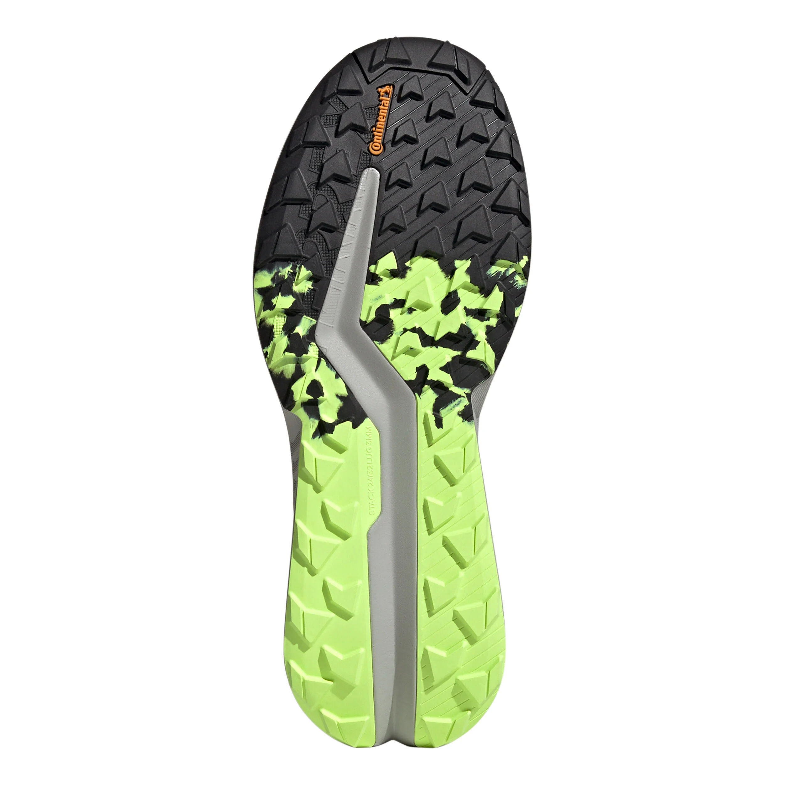 Terrex Soulstride Flow GTX Trailschuh Herren - Grau, Limette