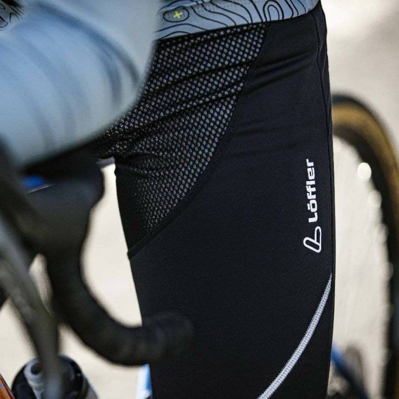 Löffler WS XT schwarze Herren-Radhose