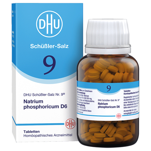 BIOCHEMIE DHU 9 Natrium phosphoricum D 6 Tabletten  420 St  Tabletten