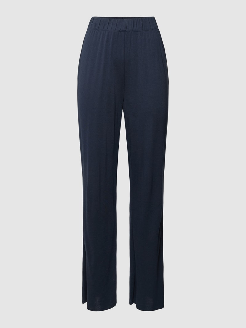 Pyjama-Hose mit elastischem Bund Modell 'Summer Sensation' in marineblau
