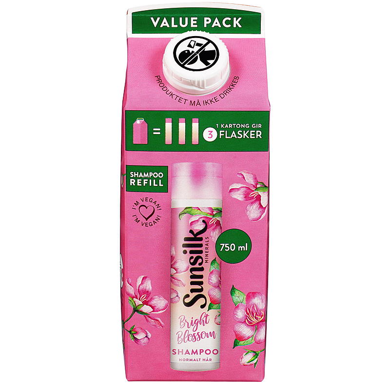 Sunsilk Shampoo 750 ml refill Blossom Sunisilk