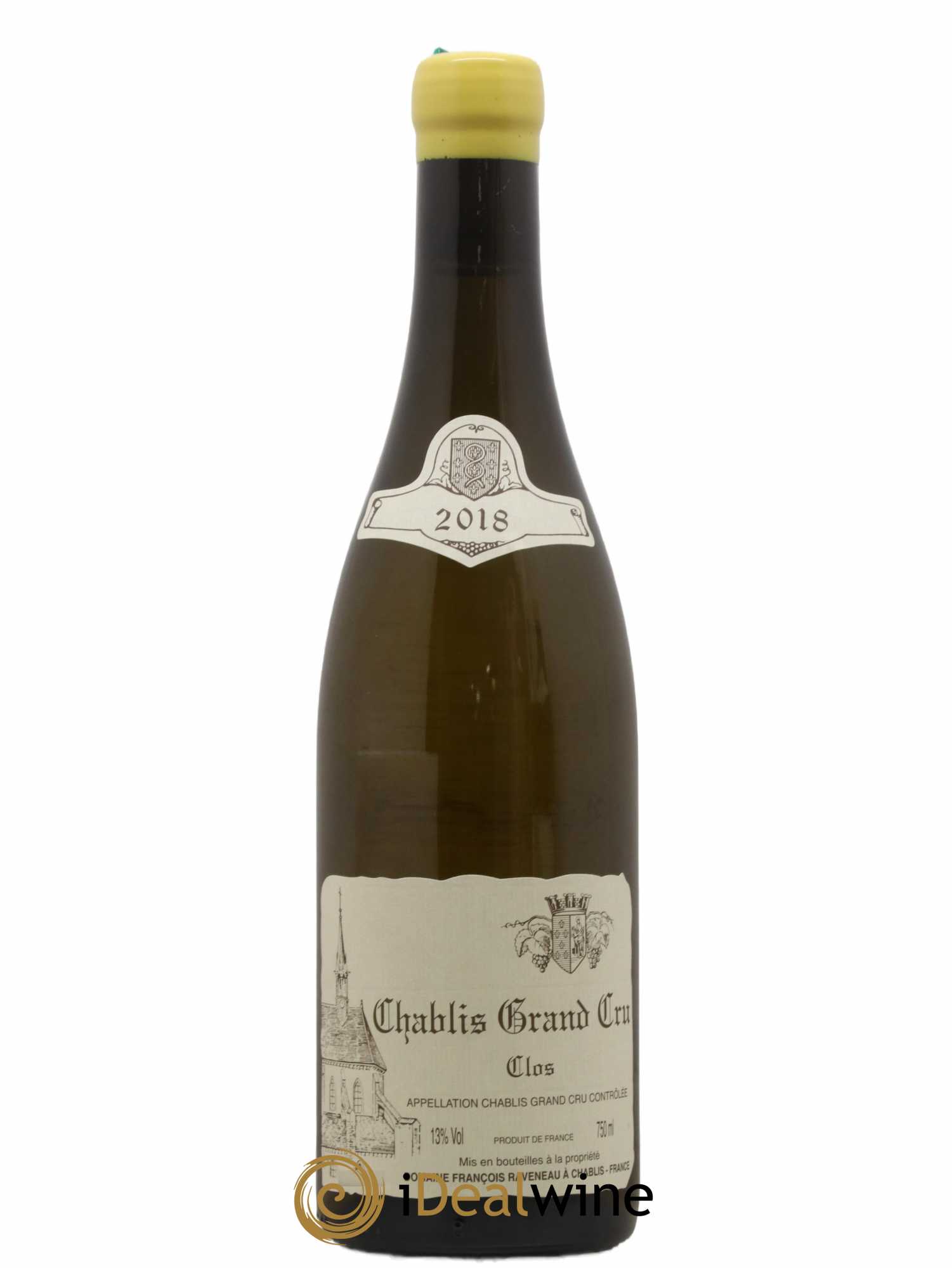 Chablis Grand Cru Clos Raveneau (Domaine)  2018 - Lot de 1 Bouteille