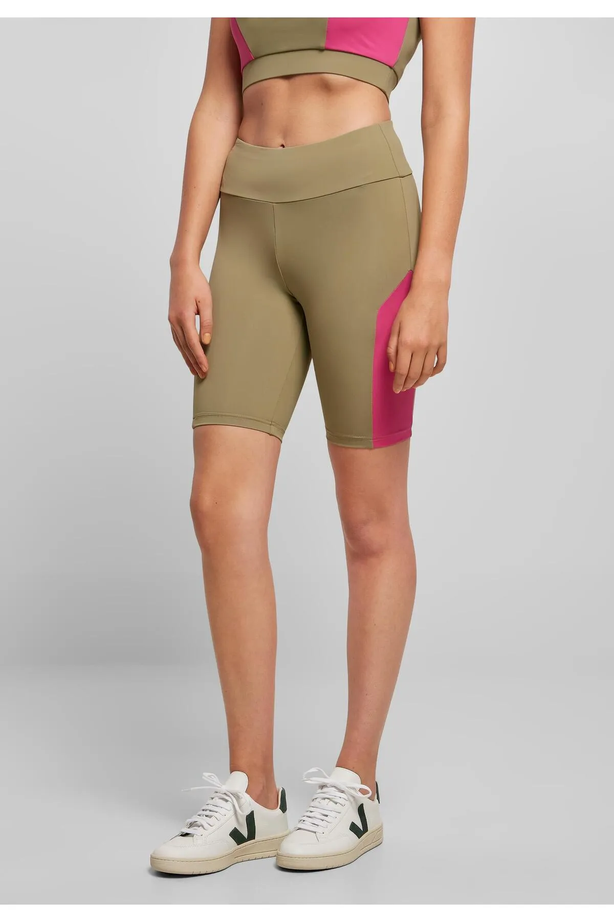 Urban Classics  Damen Ladies&' Colour Block Shorts