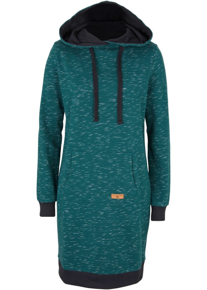 Sweatkleid mit Kapuze