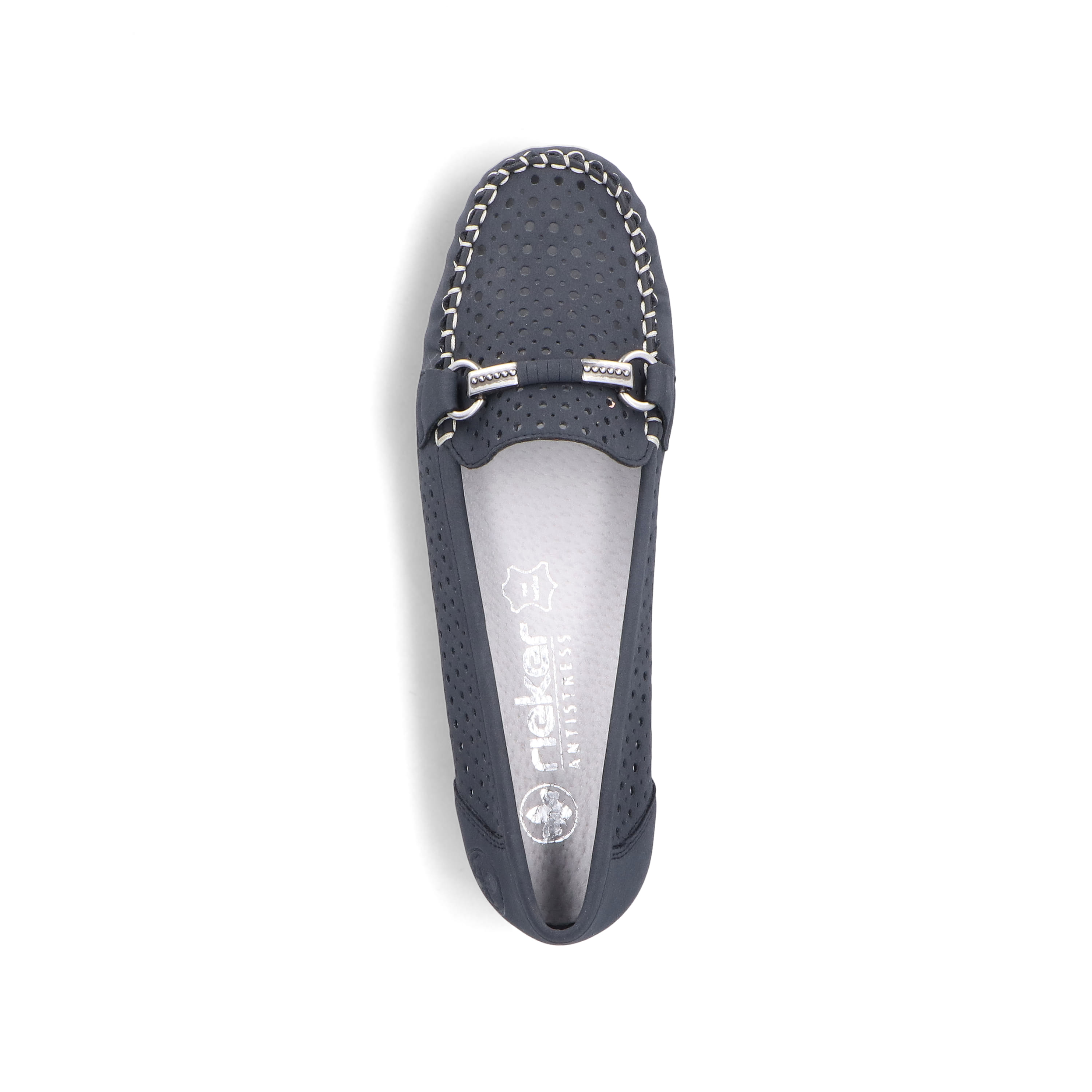 Rieker Damen Loafer marineblau