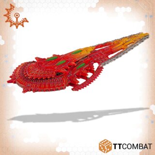 Shaltari Gold Battleship