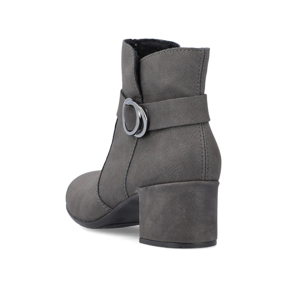 Rieker Damen Stiefeletten anthrazit