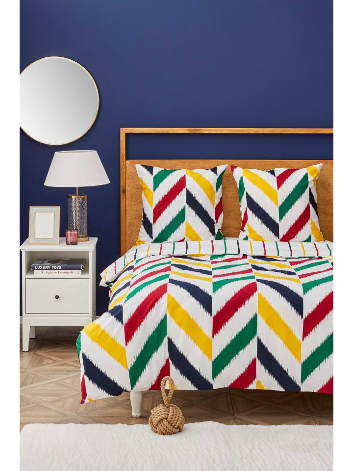 NAUTICA HOME Nautica Bettwäsche-Set HERRING, 135x200 cm günstig kaufen 135 x 200   80 x 80 cm