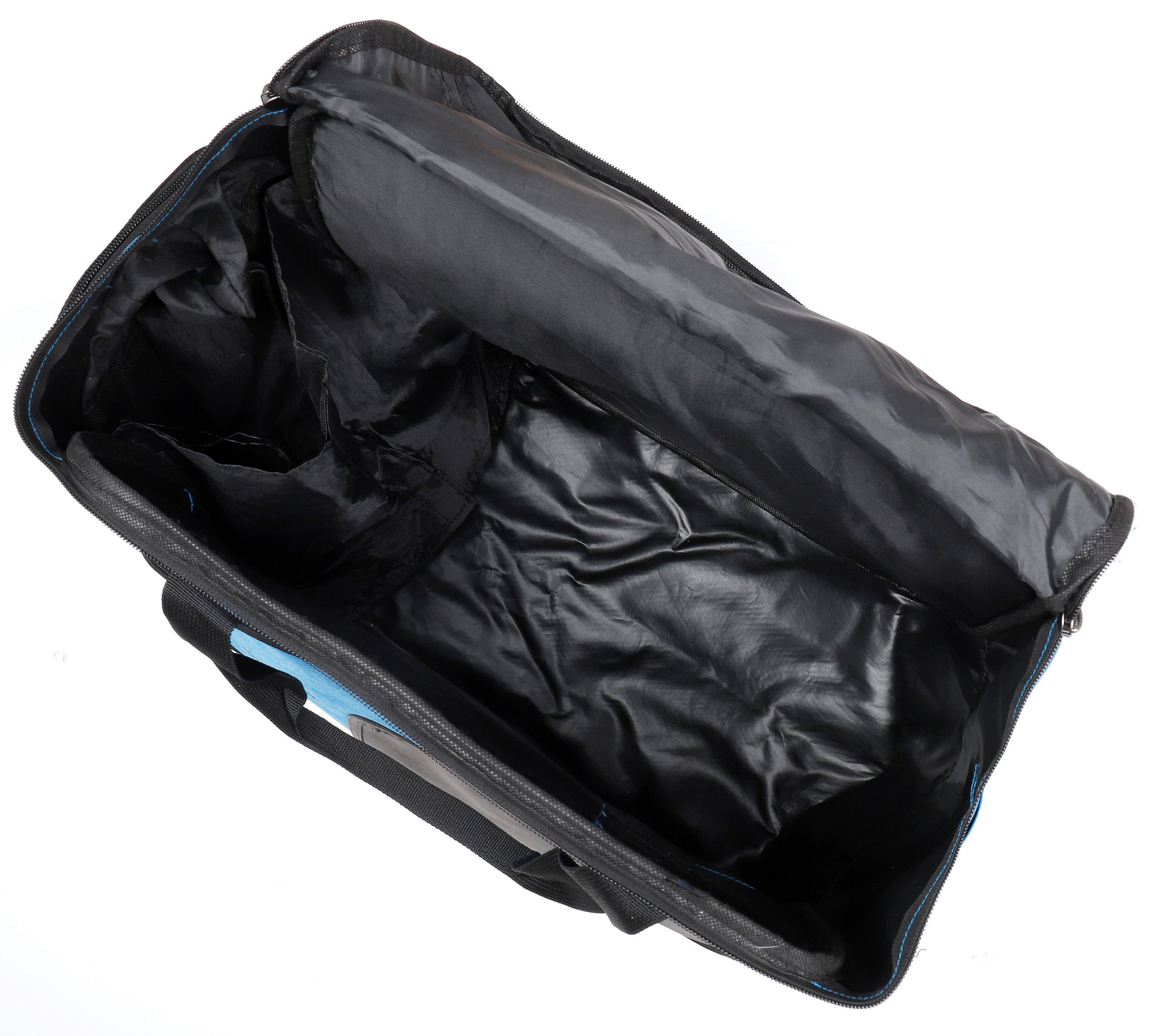 BRUBAKER Sporttasche Skischuhtasche, Skitasche für Skistiefel (1-tlg., reißfest und nässeabweisend), Komfort Stiefeltasche mit Rucksackfunktion für Skischuhe, Helmtasche, Ski Rucksack Tasche