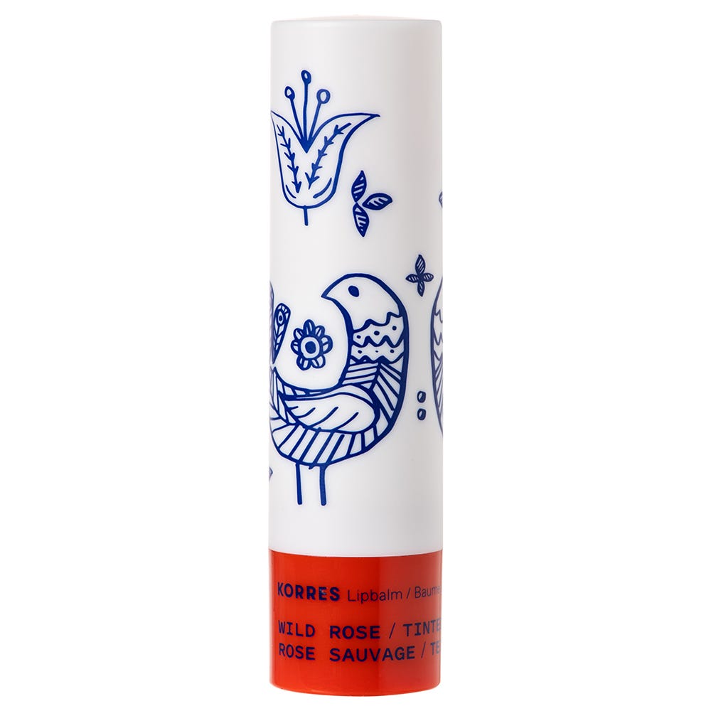 Korres Wild Rose Lip Balm - Getönt Rot 4,5 g